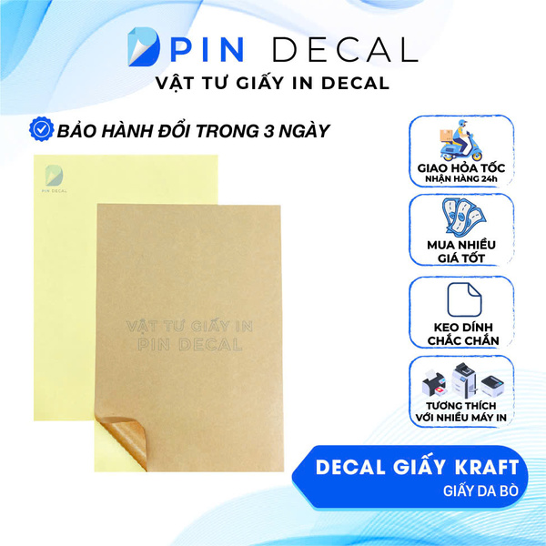 Vật tư giấy in decal